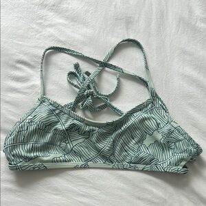 Jolyn Harrison Swimwear with Green Pattern